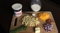Baked Potato Mac N' Cheese Baked Potato Mac N' Cheese