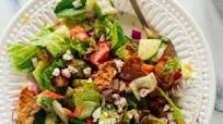 Fattoush Salad with Mint Dressing Fattoush Salad with Mint Dressing
