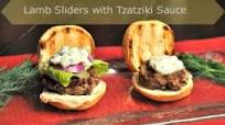Lamb Sliders with Tzatziki Sauce Lamb Sliders with Tzatziki Sauce
