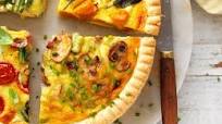 Leek, Ham & Mushroom Quiche Recipe - Australian Eggs Leek, Ham & Mushroom Quiche Recipe - Australian Eggs