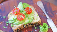 5-Minute Hummus Avocado Toast 5-Minute Hummus Avocado Toast