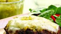 Portobello & Beef Patty Melt Portobello & Beef Patty Melt