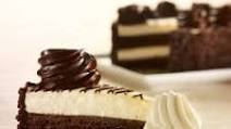 Striped chocolate cheesecake Striped chocolate cheesecake