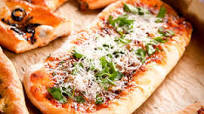 Focaccia with Tomato and Cheese Focaccia with Tomato and Cheese