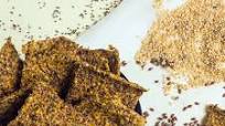 Chia-Rosemary Crackers with Black Olive Hummus Chia-Rosemary Crackers with Black Olive Hummus