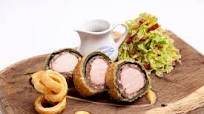 Pork loin and black pudding Wellington with Grandpa’s cabbage Pork loin and black pudding Wellington with Grandpa’s cabbage