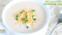 Green Keto Chicken Enchilada Soup Recipe Green Keto Chicken Enchilada Soup Recipe