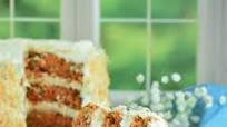 Deluxe Carrot Cake with Coconut Cream Cheese Frosting Deluxe Carrot Cake with Coconut Cream Cheese Frosting