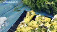 Khandvi, Gujarati Snack Recipe Khandvi, Gujarati Snack Recipe