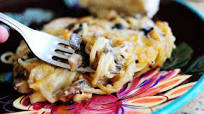 Ree Drummond's Creamy Chicken Spaghetti Casserole Recipe Ree Drummond's Creamy Chicken Spaghetti Casserole Recipe