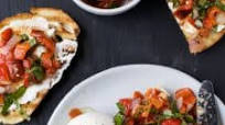 Roasted Red Pepper Bruschetta Recipe Roasted Red Pepper Bruschetta Recipe
