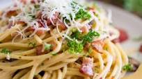 Creamy Bacon Spaghetti Pasta Carbonara Creamy Bacon Spaghetti Pasta Carbonara