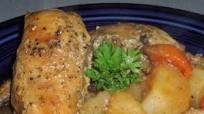 Beer-Braised Rabbit (Or Chicken) for the Crock Pot Beer-Braised Rabbit (Or Chicken) for the Crock Pot