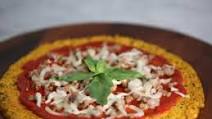 Cauliflower Pizza Crust with Sausage and Basil Cauliflower Pizza Crust with Sausage and Basil