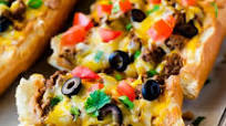 Taco French Bread Pizza Taco French Bread Pizza