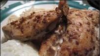 Spice-Crusted Chicken Breasts With Lemon-Cucumber Raita Spice-Crusted Chicken Breasts With Lemon-Cucumber Raita