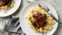 Slow-Roasted Rosemary Garlic Lamb Shanks Slow-Roasted Rosemary Garlic Lamb Shanks