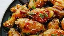 Sticky Honey Garlic Wings Sticky Honey Garlic Wings
