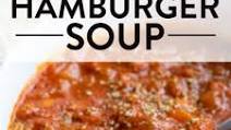 Hamburger Soup Hamburger Soup