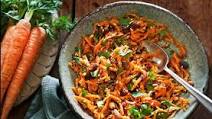 Indian-spiced carrot salad Indian-spiced carrot salad