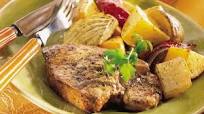 Roasted Pork Chops and Vegetables Roasted Pork Chops and Vegetables