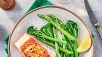 Pan-fried salmon Pan-fried salmon