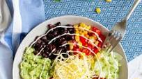 Copycat Chipotle Veggie Bowl with Fajitas Veggies and Sofritas Copycat Chipotle Veggie Bowl with Fajitas Veggies and Sofritas