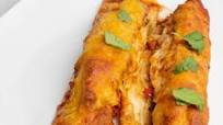 Roasted Poblano and Black Bean Enchiladas Roasted Poblano and Black Bean Enchiladas