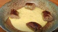 Creamy Polenta with Arrabbiata Sausage Ragout Recipe Creamy Polenta with Arrabbiata Sausage Ragout Recipe