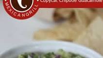 Copycat Chipotle Guacamole Copycat Chipotle Guacamole