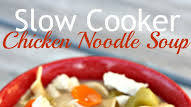 Slow Cooker Chicken Noodle Soup | Six Sisters' Stuff Slow Cooker Chicken Noodle Soup | Six Sisters' Stuff