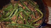 Chinese Ground Pork and Green Beans Chinese Ground Pork and Green Beans