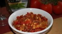 bruschetta de légumes épicés bruschetta de légumes épicés