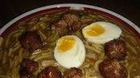 Loming lipa - pancit lomi (fresh egg noodles in thick soup) Loming lipa - pancit lomi (fresh egg noodles in thick soup)
