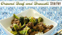 Ground Beef and Broccoli Stir Fry Ground Beef and Broccoli Stir Fry