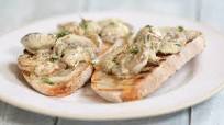 Garlic Mushroom Bruschetta Garlic Mushroom Bruschetta