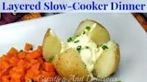 Layered Slow-Cooker Dinner Layered Slow-Cooker Dinner