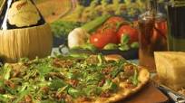 Arugula and Pancetta Pizza Arugula and Pancetta Pizza