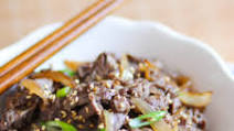 Pan-fried Marinated Beef Pan-fried Marinated Beef