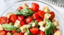 Caprese Salad with Cherry Tomatoes Caprese Salad with Cherry Tomatoes