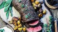 Slow Roasted Whole Beef Tenderloin with Rosemary & Thyme Slow Roasted Whole Beef Tenderloin with Rosemary & Thyme