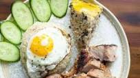 Vietnamese Broken Rice With Grilled Pork Chop and Steamy Pork Patties Vietnamese Broken Rice With Grilled Pork Chop and Steamy Pork Patties