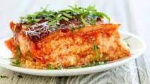 {Low Carb} Pesto Pepperoni Lasagna Pizza {Low Carb} Pesto Pepperoni Lasagna Pizza
