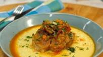 Pork Shank Osso Buco with Polenta and Gremolata Pork Shank Osso Buco with Polenta and Gremolata