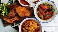 Hainanese Curry Rice with Scissors Cut Hainanese Pork Chop Hainanese Curry Rice with Scissors Cut Hainanese Pork Chop