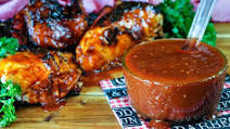 Elmer's Bar-B-Que Sauce & Char-Grilled Chicken Elmer's Bar-B-Que Sauce & Char-Grilled Chicken
