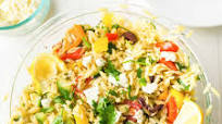 Greek Orzo Salad Greek Orzo Salad