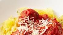 Spaghetti Squash & Meatballs Spaghetti Squash & Meatballs