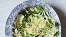 Courgette, fennel and kohlrabi salad Courgette, fennel and kohlrabi salad