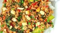 Peanut Sauce Ground Pork Stir-fry Peanut Sauce Ground Pork Stir-fry
